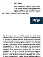 Voltage Drop and Short Circuit