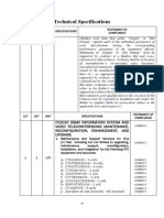 G. Conformity With The Technical Specifications