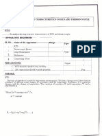 Step Response Characteristics of RTD and Thermocouple: Apparatus Required