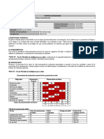 Informe Prueba WISC IV