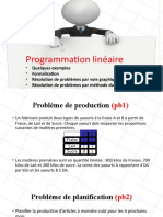 Programmation Linéaire