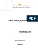 Informe y Formularios de Costos Por Procesos Continuos 2