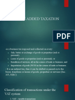 Value Added Taxation