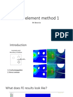 Finite Element Method 1: DR Jiawa Lu