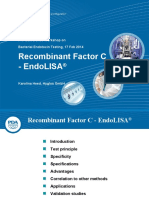 Pda: A Global Association: Recombinant Factor C - Endolisa