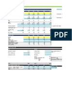 LBO Model Algeco - For Students