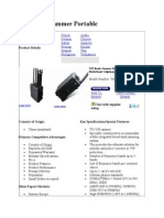 VIP Bomb Jammer Portable JEMMER
