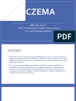 Eczema: AMIN, Islam Samir A. BIO13 - Fundamentals of Zoology - DR - Luisa Cuarema de La Salle University-Dasmariñas