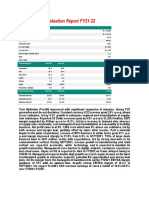 Tech Mahindra Valuation Report FY21 Equity Inv CIA3