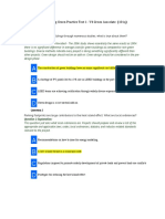 Leading Green Practice Test 1 - Answer Key