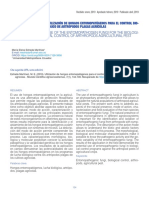 Utilización de Hongos Entomopatógenos para El Control Biológico de Plagas Agrícolas