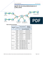 7.1.2.4 Packet Tracer - Propagating A Default Route in EIGRP For IPv4 and IPv6 Instructions