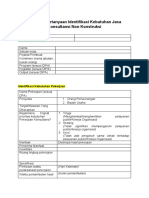 Formulir Pertanyaan Identifikasi Kebutuhan Jasa Konsultansi OK