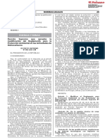 Decreto Supremo Que Aprueba La Modificacion Del Reglamento P Decreto Supremo N 005 2021 em 1933248 5