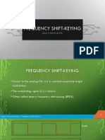 Frequency Shift-Keying: Also Known As FSK