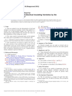 Bond Strength of Electrical Insulating Varnishes by The Twisted-Coil Test