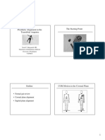 Prosthetic Alignment of TT