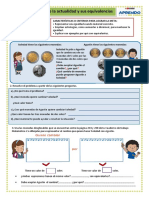 Semana 36 Dia 4 Matematicas Equivalencia Monedas Ii