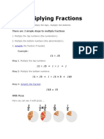 Multiplying Fractions: There Are 3 Simple Steps To Multiply Fractions