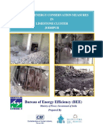 Manual On Energy Conservation Measures IN Limestone Cluster Jodhpur