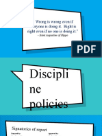 Discipline PPT 02