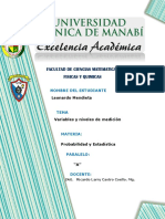 Estadistica y Probabilidades