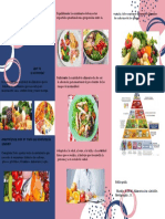 Triptico de Nutricion