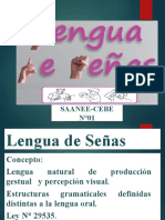 Lengua de Señas Categorias