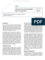 Evaluation of Vehicle Systems Structural Durability