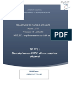 Tp3 FPGA GHEOUANY SAAD PDF