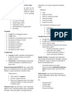 CHAPTER 22 Theory Financial Assets at Fair Value