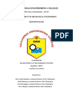 ME6601-Design of Transmission Systems