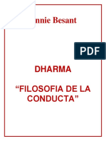 Annie Besant DHARMA FILOSOFIA DE LA COND PDF