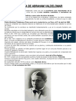 Biografía de Abraham Valdelomar