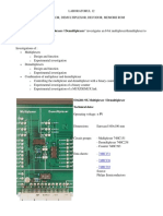 Lab 12 - Mux, Dmux, DCD, Memorii