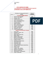 Liste Finale Admitere Master 2018