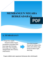 Membangun Negara Berkeadaban