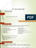 Cours de Transport Routier