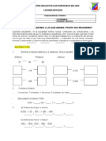 EVALUACION FINAL MATEMA TICAS GRADO 4º y 5º TERCER PERIODO