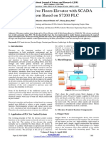 Design of Five Floors Elevator With SCADA System Based On S7200 PLC