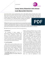 Spontaneous Coronary Artery Dissection With Clinical Presentation of Acute Myocardial Infarction