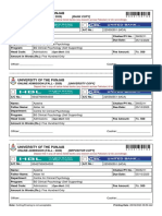 Psychology Challan Form