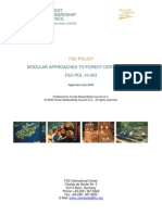 FSC POL 10 003 en Modular Approaches To Forest Certification 2005