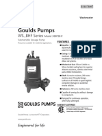 Goulds Pumps: WS - BHF Series