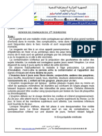 Dzexams 2as Francais As - d1 20181 303550 PDF