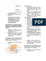 Reproductive and Sexual Health Notes