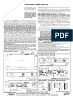 1U Switching Power Supplies: Installation