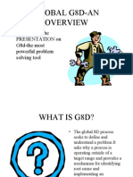 Global G8D-An: - Welcome To The Presentation On G8d-The Most Powerful Problem Solving Tool