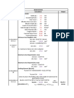 Beam Design References Calculations Output 1. General Details