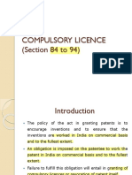 Compulsory Licence